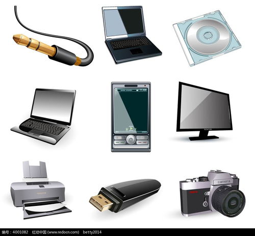 9個黑色系電腦與數碼相關圖標AI素材免費下載指南